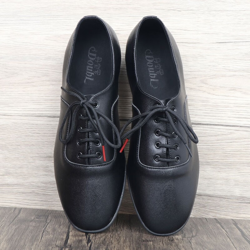 丹宝罗舞鞋男摩登鞋男士舞蹈鞋室外广场跳舞鞋探戈国标舞鞋子真皮 zf