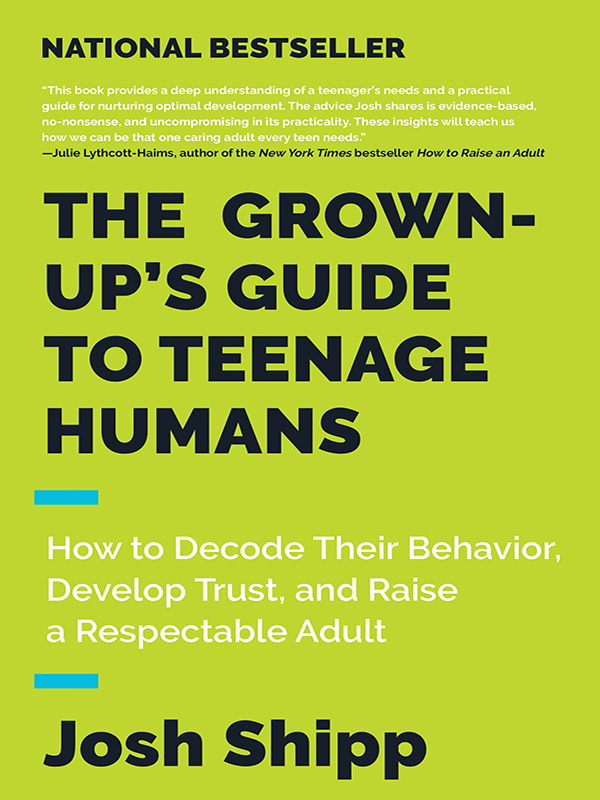 the grown-ups guide to teenage humans