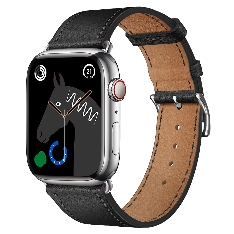BHOƻֱapple watch¿s10/ultra2ֱƤiwatch s9/8/7/6/5/seСţƤ50.6Ԫ