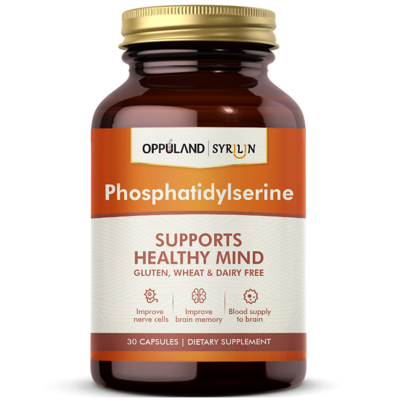 oppuland  美国进口磷脂酰丝氨酸ps脑活素高中生学生 60粒1瓶 60粒1瓶