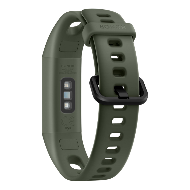 荣耀手环5i 橄榄绿 高清彩屏智能运动手环 表盘市场 睡眠、血氧检测 智能心率 50米防水 USB随充