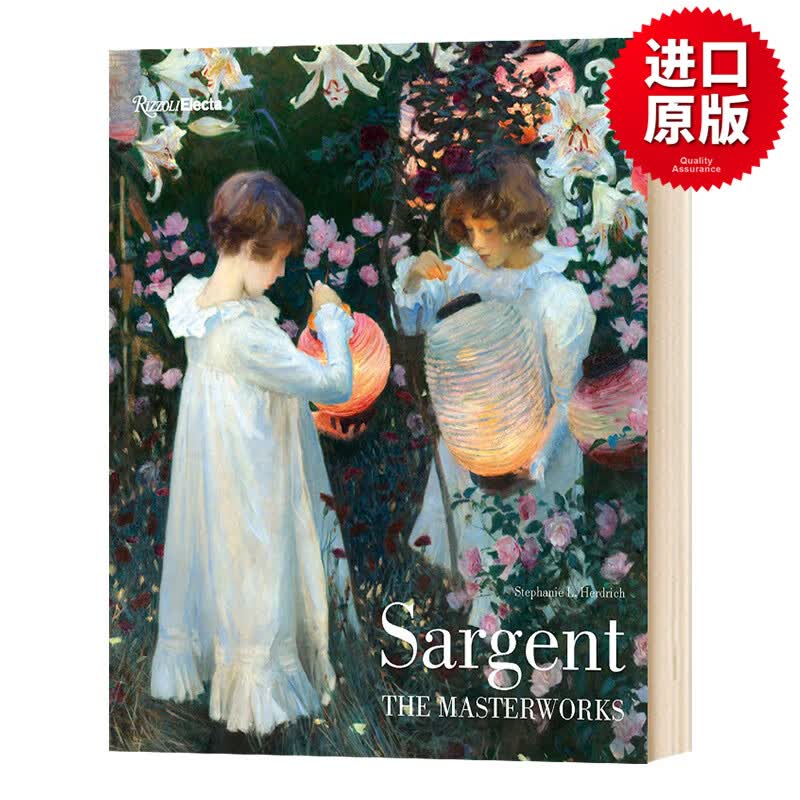 萨金特画册 Sargent 美国艺术家 肖像画领军人物 英文原版大师画册油画作品集 进口英语书籍
