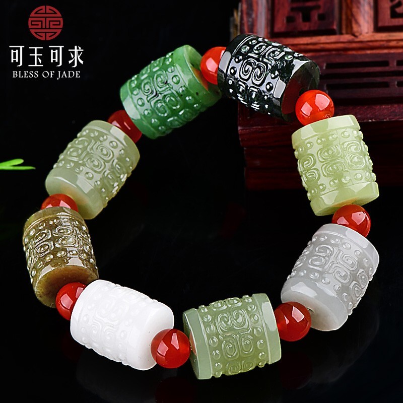 在网上购物怎么查和田玉手链历史价格的|和田玉手链价格历史