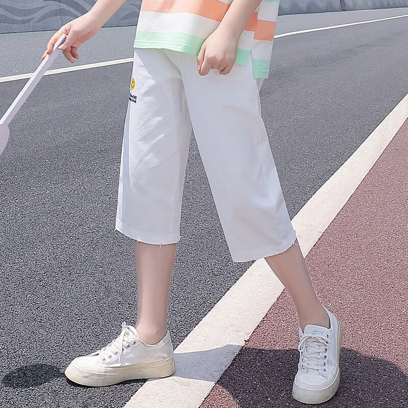 方糖姑娘初中生夏装女运动装中学生少女夏季七分裤时尚女孩高中生休闲