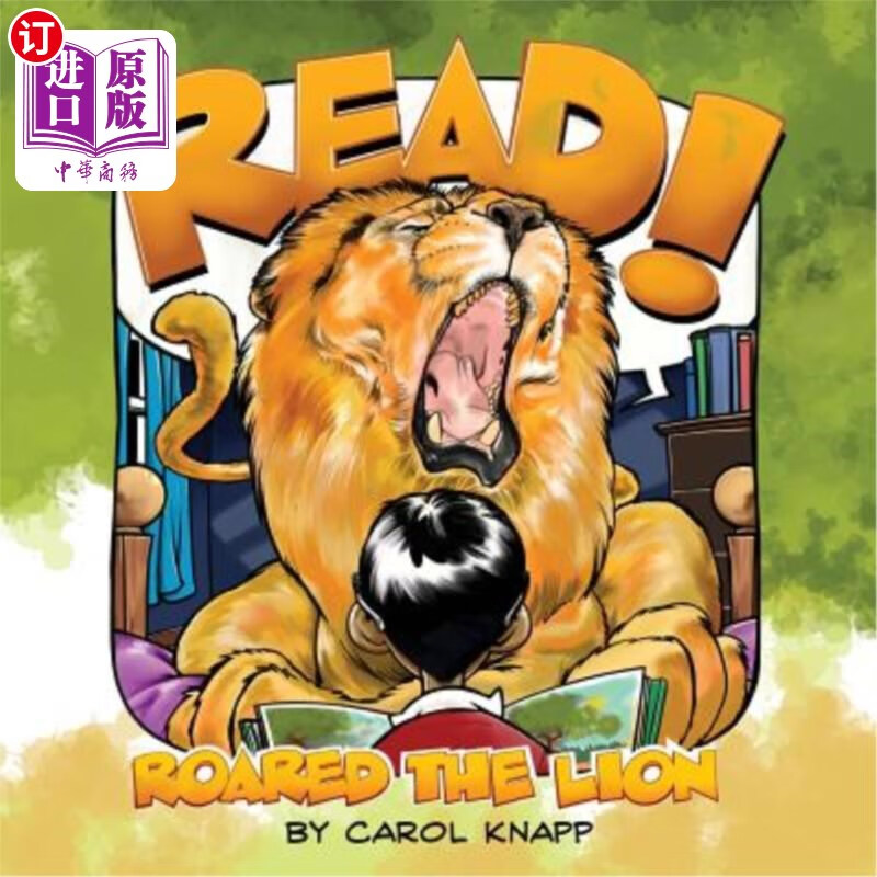 海外直订read! roared the lion 读!狮子吼道