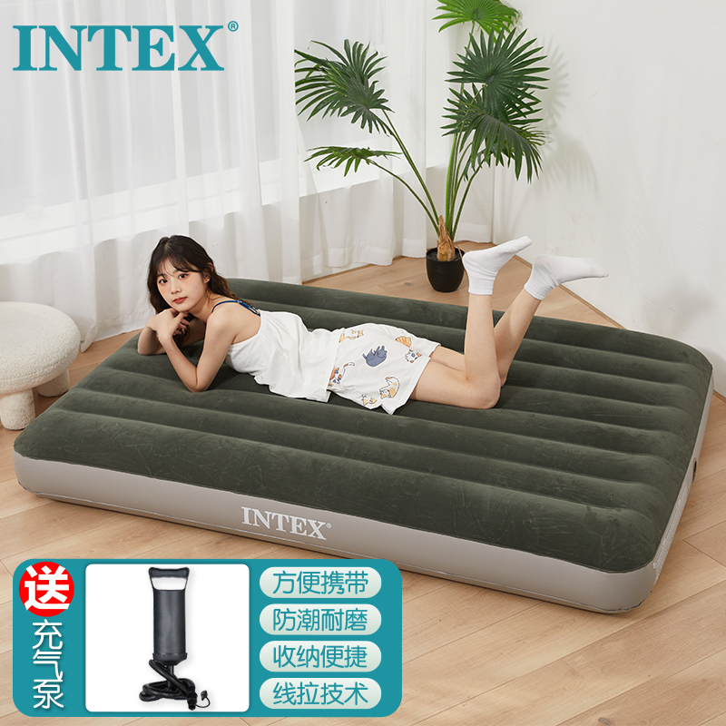 网友测评为什么【INTEX64108充气床垫】入手一周后悔了？质量到底怎么样