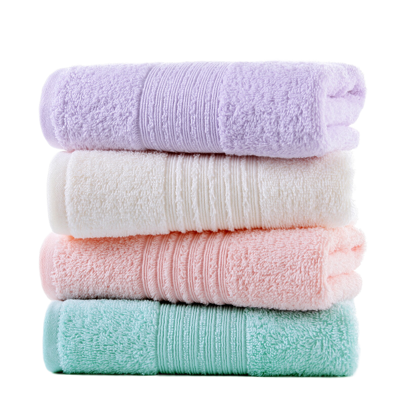 金号毛巾家纺四条装纯棉毛巾：走心品质，自然洁净