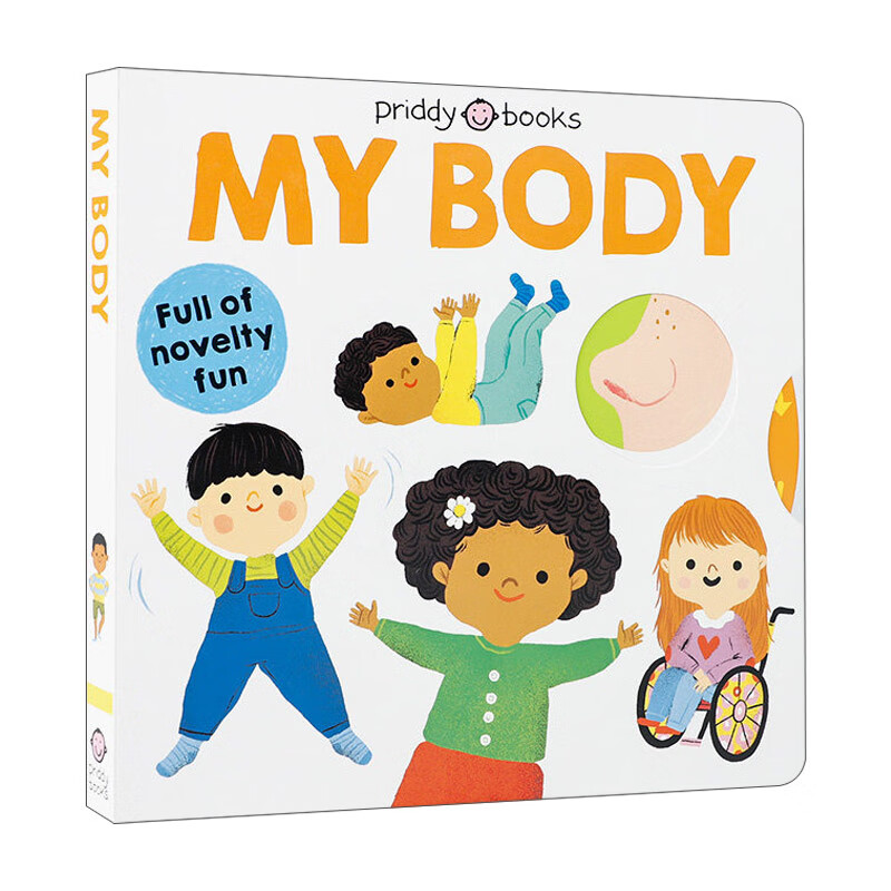 进口原版 my little world: my body:我的身体 纸板书 英文原版