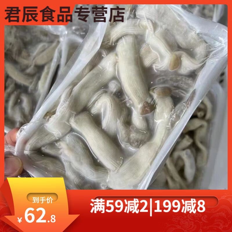 落蓝土笋冻沙虫新鲜去肚去内脏海虫鲜活煲汤餐厅供应海虫子沙虫冻食用