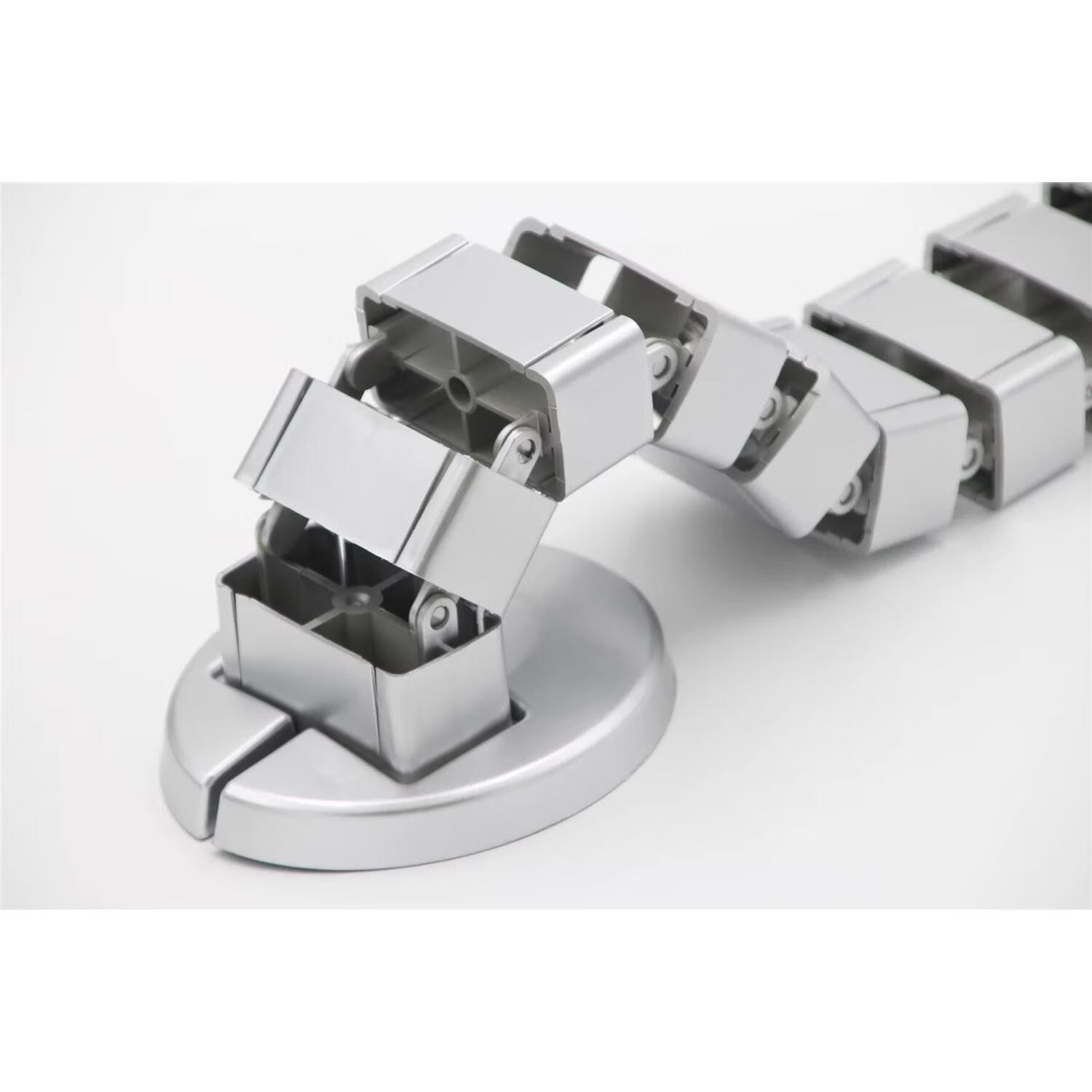 澳颜莱办公蛇形管办公桌穿线管 办公台下走线管 会议桌走线槽线圈穿孔