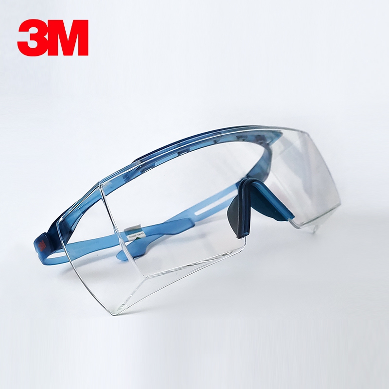 3M 3701ASGAF安全眼镜 透明防雾