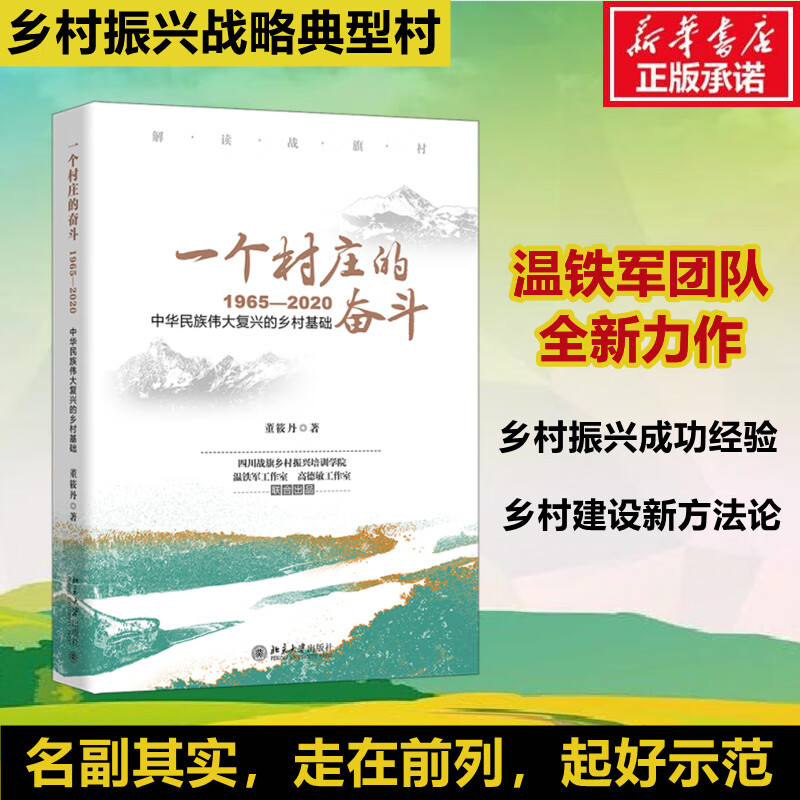 一个村庄的奋斗(1965-2020中华民族伟大复兴的乡村基础) 董筱丹 书籍