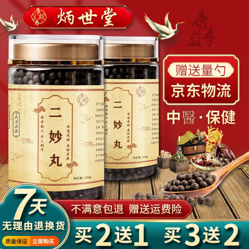 康益寿二妙丸价格走势,值得一试的买药食同源产品