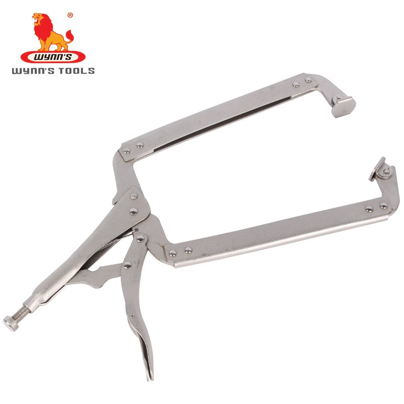 威力狮工具 工业级c型大力钳活动夹座木工快速固定压力钳子 18寸 w