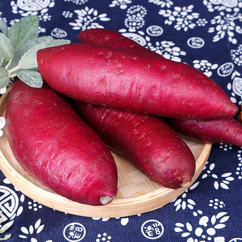 秦品堂紫薯正宗紫罗兰紫薯代餐粗粮轻食佳品农特产紫薯新鲜蔬菜 优选果5斤常规款