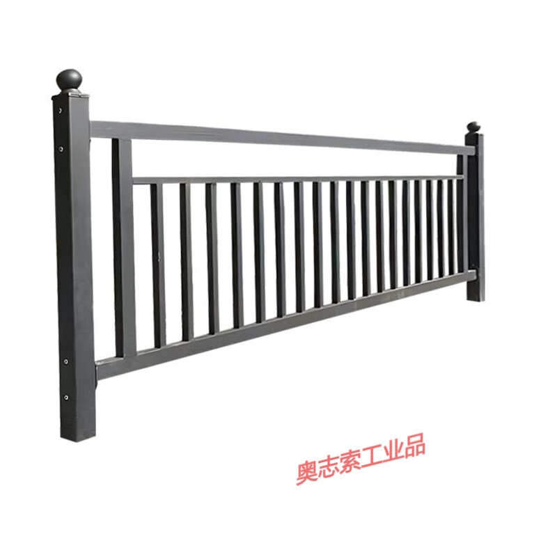 市政护栏围栏机非道路隔离栏公路交通防撞护栏城市人行道栏杆 浅灰色