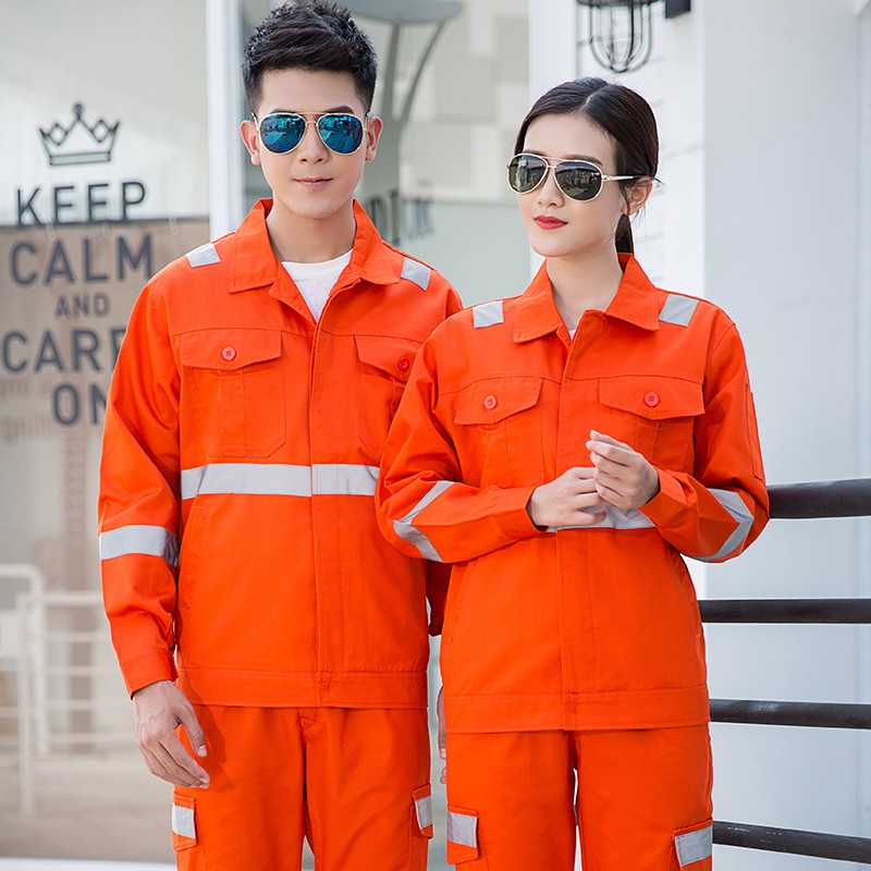 环卫工作服长袖套装公路养护反光衣服保洁清洁工路政绿化工作服装公路