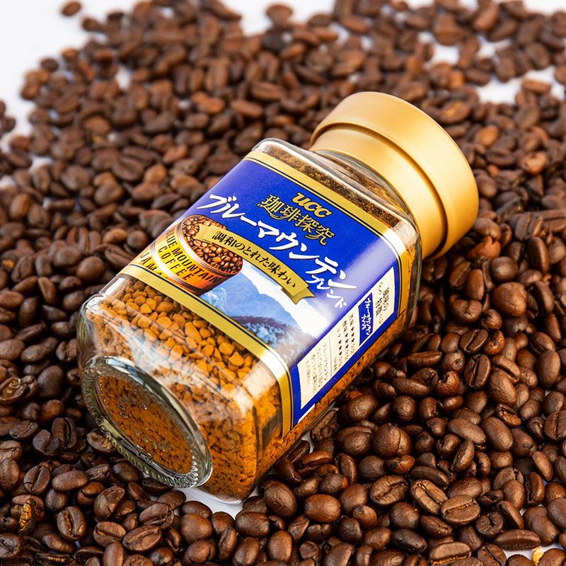 ucc日本进口 ucc悠诗诗速溶蓝山冻干咖啡饮料罐装45g 45g