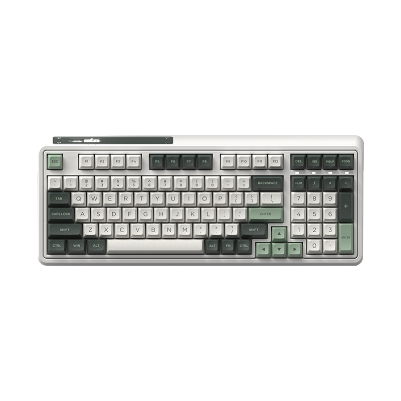 腹灵（FL・ESPORTS） 腹灵CMK98 98键机械键盘 三模键盘全键热插拔RGB游戏键盘无线 三模无线-牛油果- 牛油果轴 799元