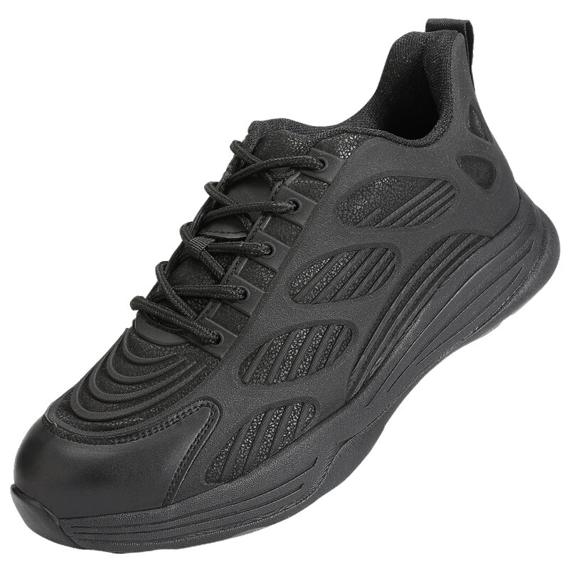 夏季低帮网面跑步鞋黑色新式作训鞋体能训练跑鞋男女马拉松运动鞋