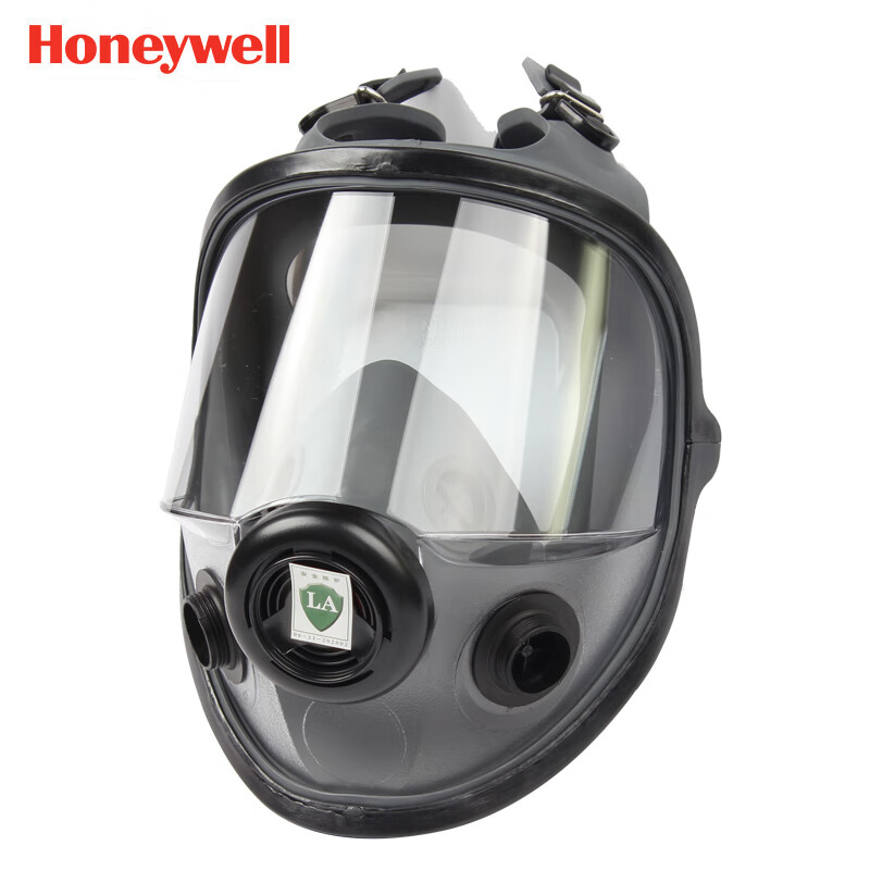 霍尼韦尔Honeywell 54001 低维护双滤盒弹性橡胶全面罩（中号） 1个