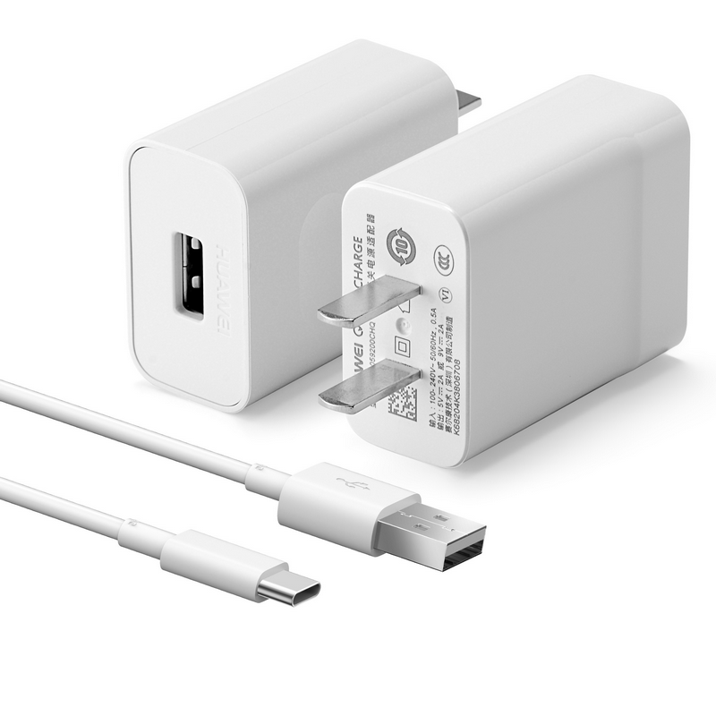 华为(huawei)华为nova5i/5ipro充电器原装18w闪充9v2a快充头typec数据