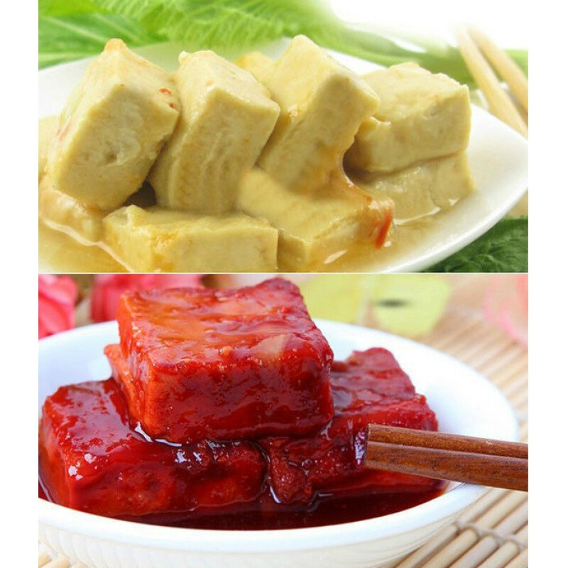 宜享健康扬州特产糟方豆腐乳麻油红方腐乳块不辣的下饭菜瓶装 糟方