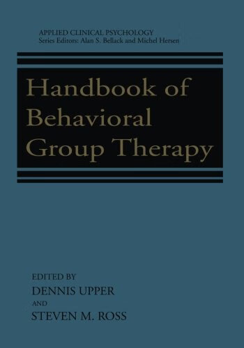 预订 handbook of behavioral group therapy