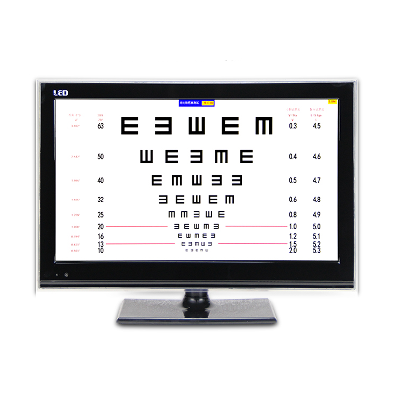 led两用对数视力表灯箱 etdrs视力表 logmar视力表