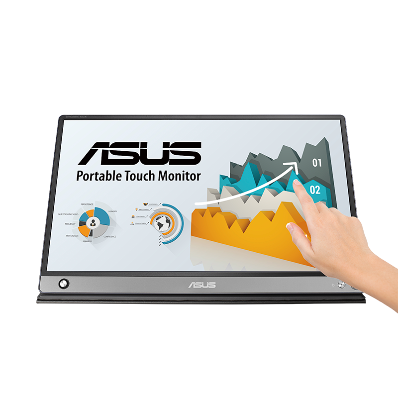 ASUS 华硕 15.6英寸便携显示器 支持触控 IPS 全高清 窄边框 Type C