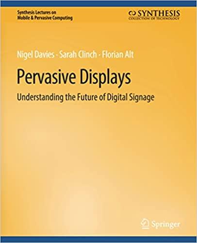 预订pervasive displays: understanding the future of