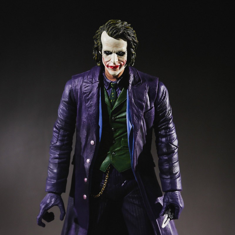 小丑 joker 希斯莱杰 黑暗骑士蝙蝠侠  7寸人偶 盒装手办模型摆件