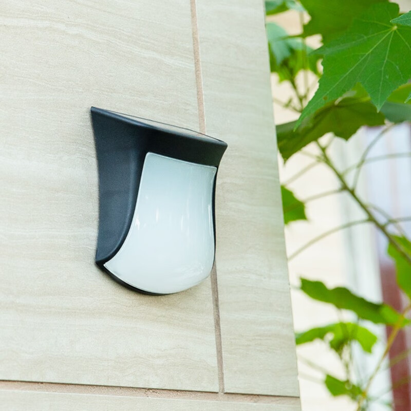 尊彩 太阳能灯壁灯庭院灯室外灯防水壁灯围墙围栏灯氛围路灯阳台别墅