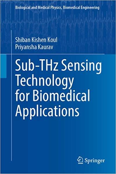 预订 sub-thz sensing technology for biomedical appli