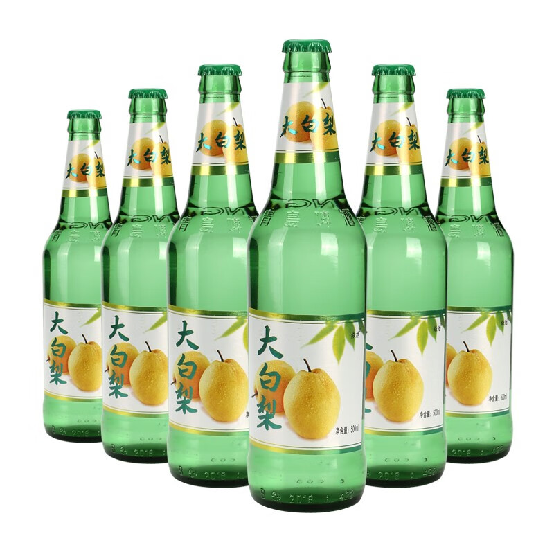 旺仔东北特产旺仔大白梨汽水儿时果味碳酸汽水饮料夏季饮料 大白梨