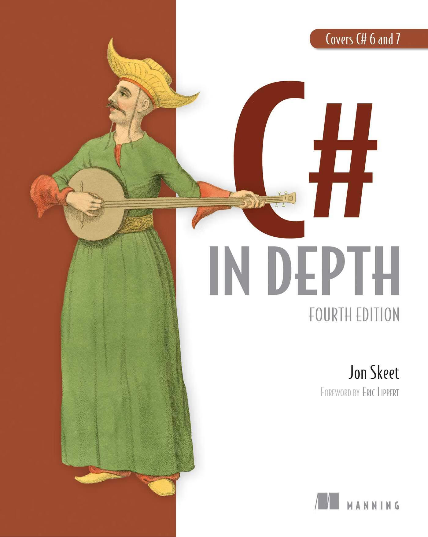 c# in depth: fourth edition 4th 英文纸质书 平装