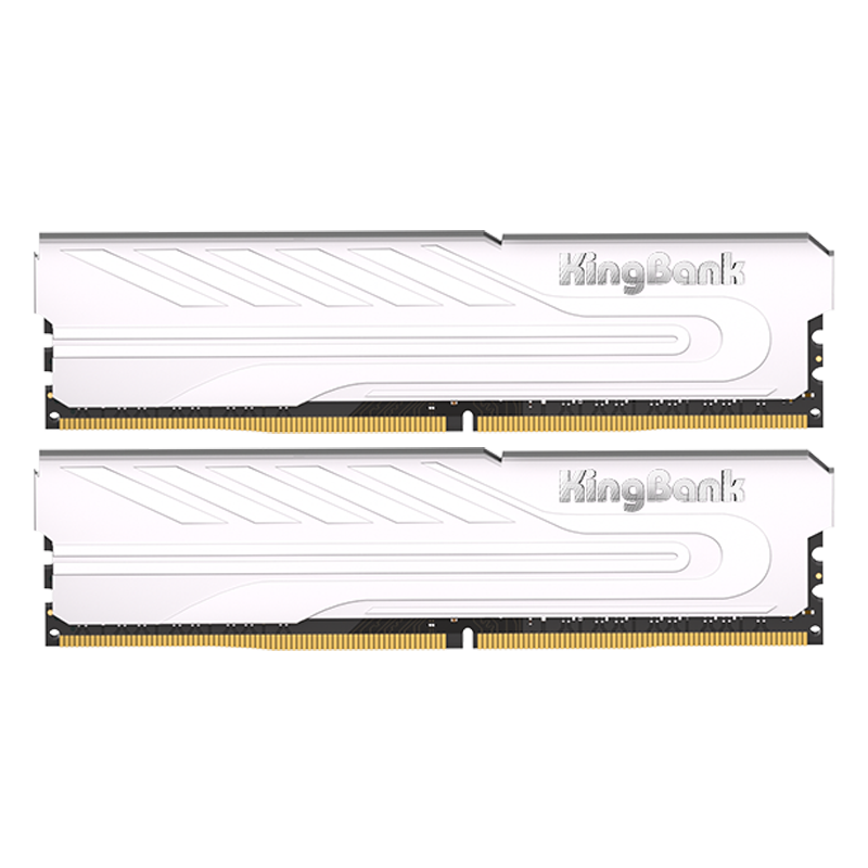 KINGBANK 金百达 银爵系列 DDR4 3200MHz 台式机内存条 32GB(16GBX2)套装