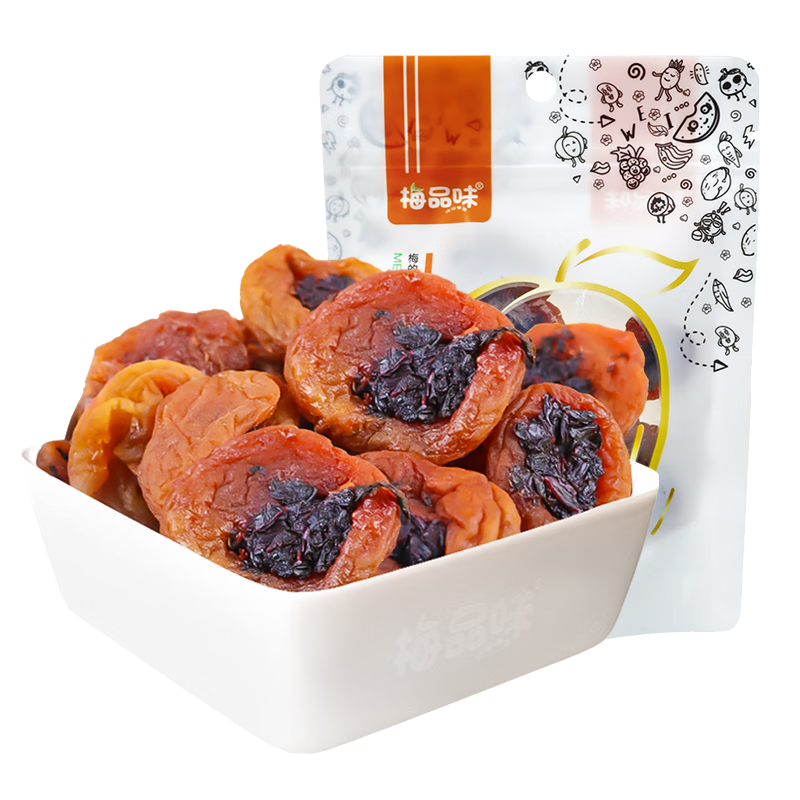 享受健康美味，尝鲜梅品味蜜饯果干！|京东看蜜饯果干最低价