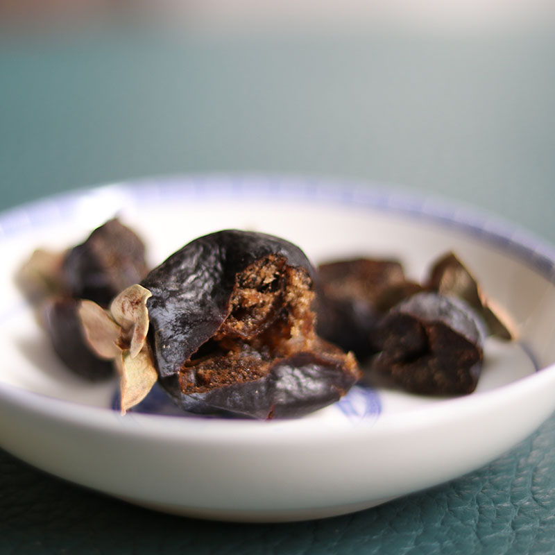 鑫桃园新鲜带蒂无核黑枣北京特产大黑枣马奶枣正宗黑枣黑豆柿软柿子柿茶 五斤