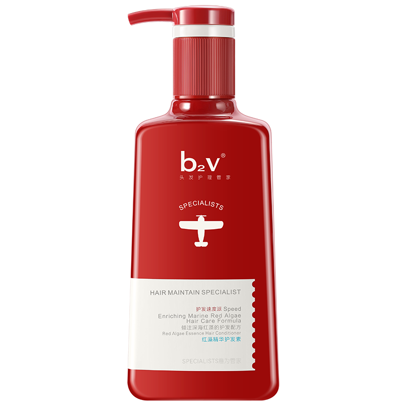 b2v红藻精华护发素580ml柔顺干枯毛躁强韧修复顺滑女士专用持久留香
