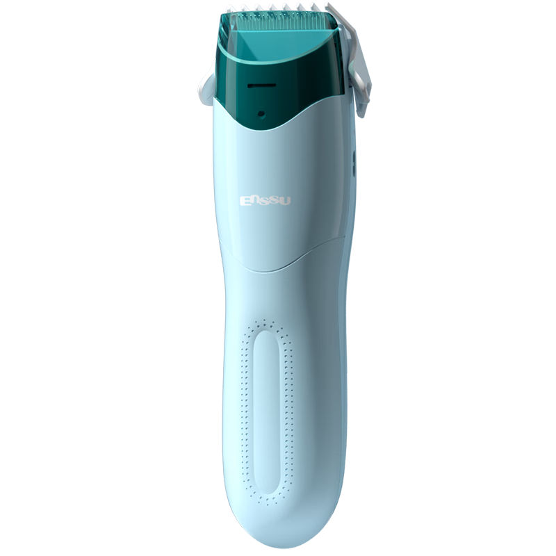 樱舒Enssu 婴儿理发器 儿童自动吸发器 可用 低噪轻音防水剪发器 新生儿电推剪 ES825II-A