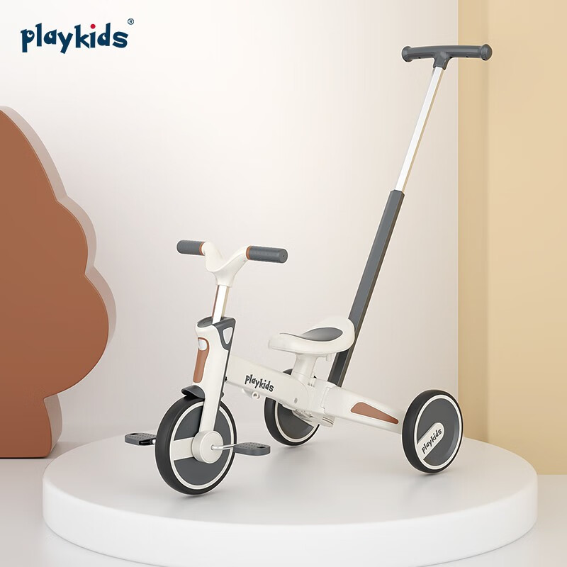普洛可（PLAYKIDS）三轮车平衡滑步脚踏儿童宝宝1-6岁多功能折叠手推车可折叠溜娃 S02-明星同款使用感如何?