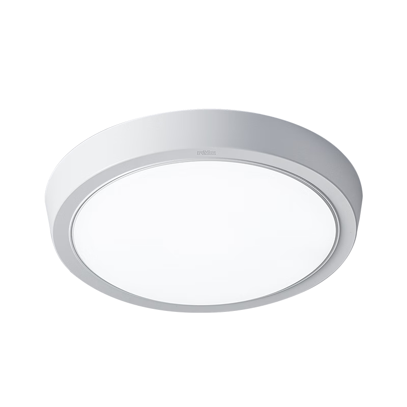 雷士照明（nvc）LED防水厨卫灯 圆形吸顶灯浴室灯 阳台灯过道走廊灯 防蚊灯具 12w白色款白光 工地工程物业