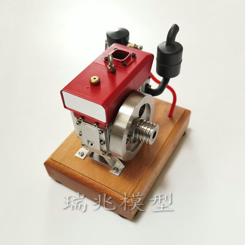 2022新款迷你柴油机玩具微型rc甲醇汽油机手扶拖拉机柴油机模型迷你