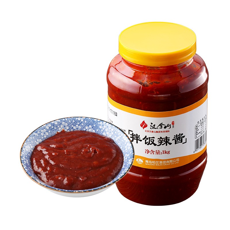 汉拿山石锅拌饭酱 甜辣酱 韩式辣椒酱辣炒年糕部队锅 1000g