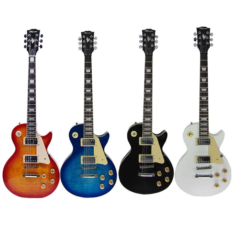 奇宝居 lp电吉他初学者成人入门吉他经典lp电吉他套装电子吉他 黑色