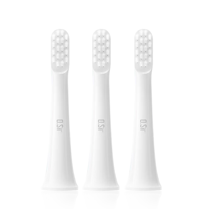 O.Sir适配小米电动牙刷头T100/T200/T300/T500/T700多型号细软刷毛适用米家声波电动牙刷杜邦软毛 【日常清洁型】适配T100通用型 3支