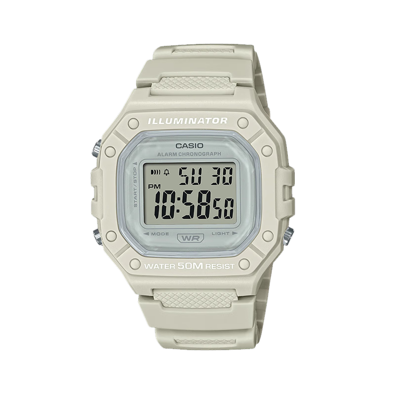 ŷCASIOֱ Сʱ˶Ůѧ W-218HC-8AVDF 626Ԫ4(156.5Ԫ/)