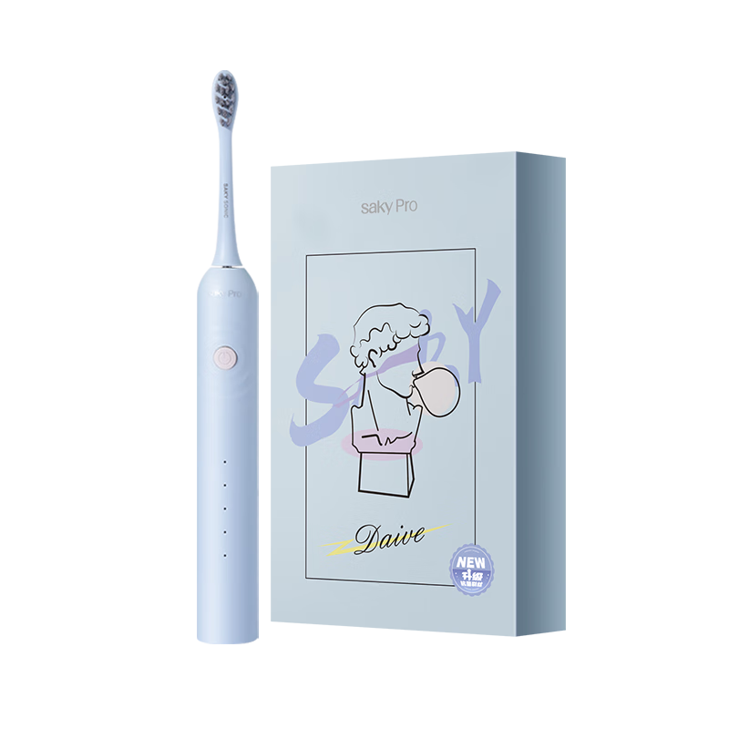 舒客电动牙刷G33——柔软防水，震动清洁不伤牙
