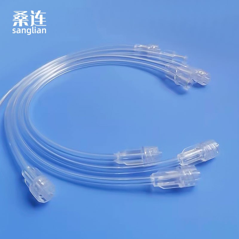 塑料配件硬/软管延长管配接头孔内插pcpvc管子硬管点胶机 内2外4软管